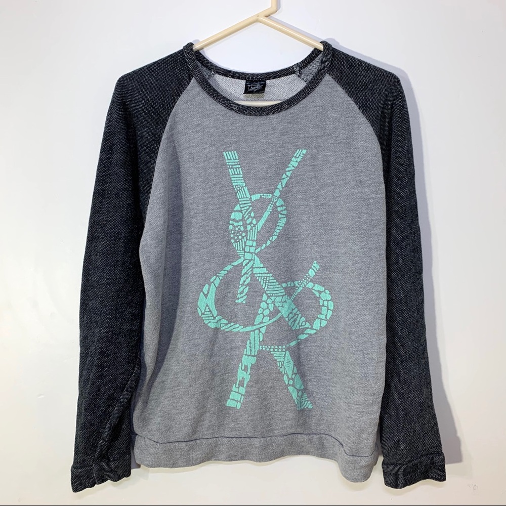 Young & Reckless Womens Scoop Neck SweatShirt